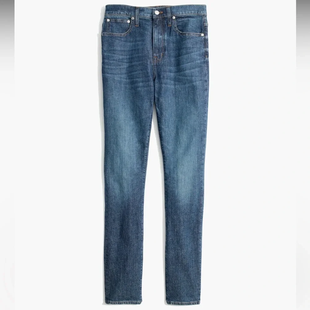 Madewell The Tall High-Rise Slim Boyjean: Eco Edition Rossie Wash 23 T - Picture 2 of 5
